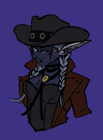 COLOURED SKETCH - $30