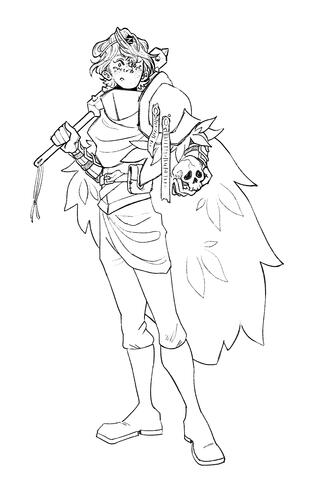 FULL BODY SKETCH - $40