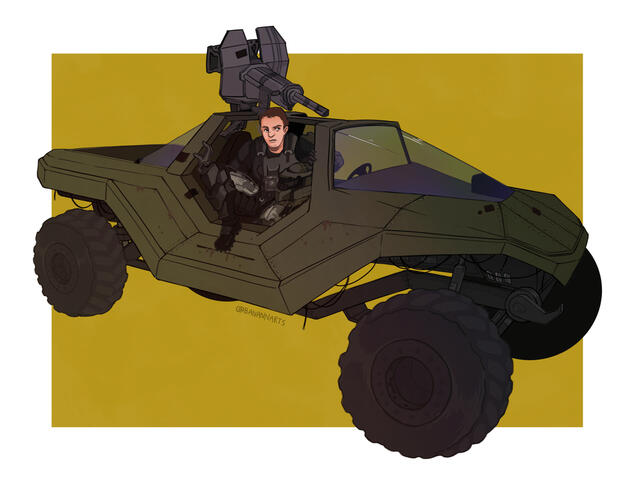 HIPS W/ COMPLEX VEHICLE (BG) - $80